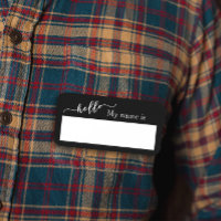Effacer sec Hello Personnalisable Réutilisable