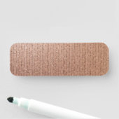 Porte-nom Elegant Classy Gold Sparkle (En situation)