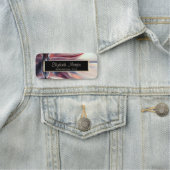 Porte-nom Élégant Design Moderne, Cadre, Abstrait (En situation)