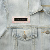 Porte-nom Elégant Design tendance Parties scintillant Bokeh, (En situation)