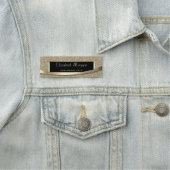 Porte-nom Elégant moderne, Cadre, Grille, Parties scintillan (En situation)