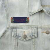 Porte-nom Employé de Noël Poinsettia (En situation)