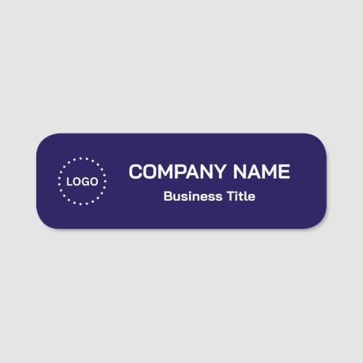 Porte-nom Employé de promotion de marque simple (Devant)