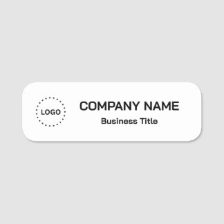 Porte-nom Employé de promotion de marque simple