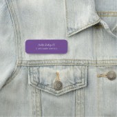 Porte-nom Employés d'entreprise Personnel de service moderne (En situation)