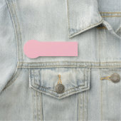 Porte-nom En forme rose (En situation)