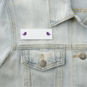 Porte-nom Enfants mignonette birdy (En situation)