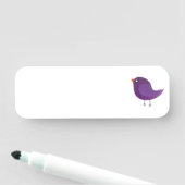 Porte-nom Enfants mignonette birdy (En situation)
