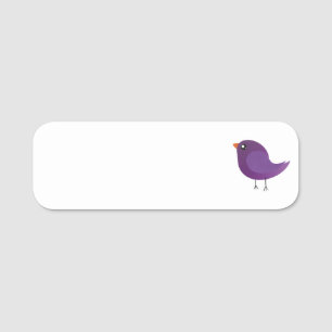 Porte-nom Enfants mignonette birdy
