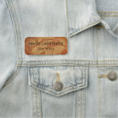 Porte-nom Entreprise Magique Employé Nom professionnel (En situation)