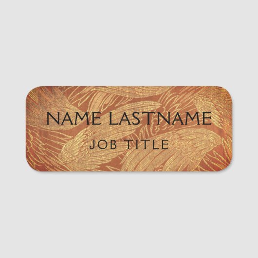 Porte-nom Entreprise Magique Employé Nom professionnel (Devant)