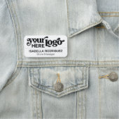 Porte-nom Entreprise Magique Employé Nom professionnel (En situation)