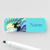Porte-nom Été Surf Fun Thunder_Cove (En situation)