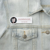 Porte-nom Expertise simple en image de profil (En situation)