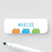 Porte-nom Fête d'anniversaire pour enfant (En situation)