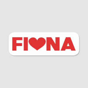 Porte-nom Fiona Love