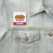 Porte-nom Foire carnavalesque de carnaval de fruits de mer (En situation)