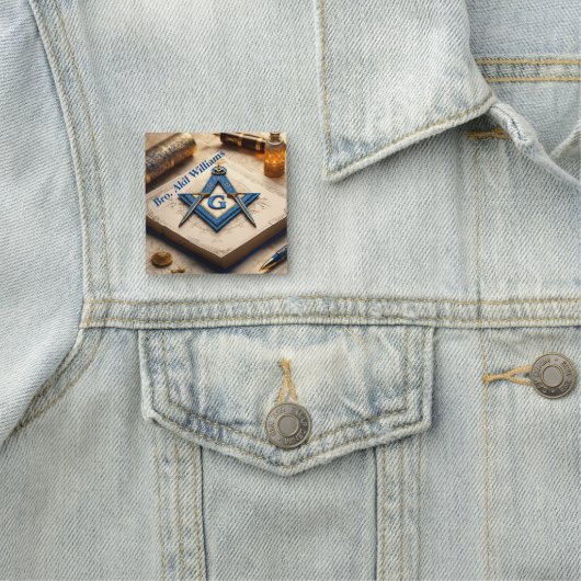 Porte-nom Freemason (En situation)