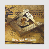 Porte-nom Freemason (Devant)