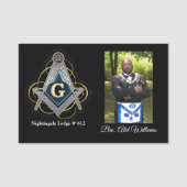 Porte-nom Freemason (Devant)