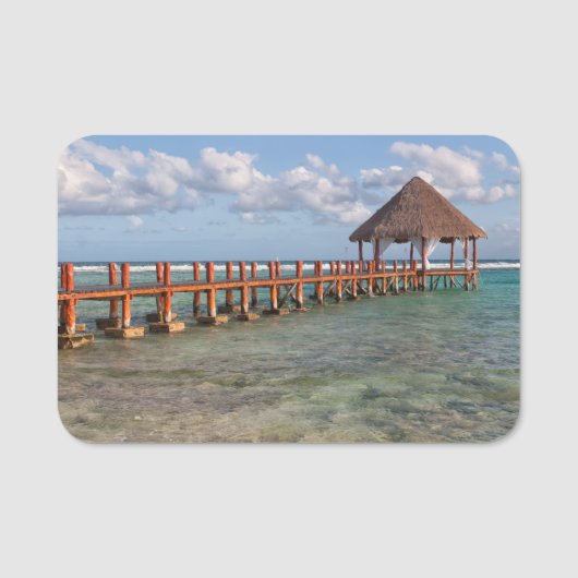 Porte-nom gazebo mexicain (Devant)