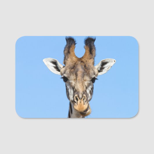 Porte-nom Giraffe (Devant)