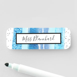 Porte-nom Glam Parties scintillant