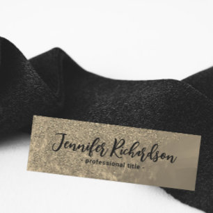 Porte-nom Glitterie Or Métallurgie fantaisie Chic Calligraph