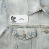 Porte-nom Golem Gargoyle (En situation)