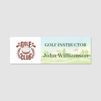Golf Club League Logo Membre Nom du client