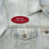 Porte-nom Grand bureau drôle d'amusement (En situation)