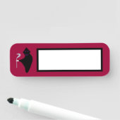 Porte-nom Halloween faucheuse (En situation)