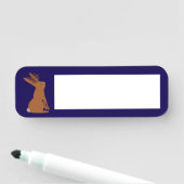 Porte-nom Halloween Jackalope Trou ou traitement (En situation)