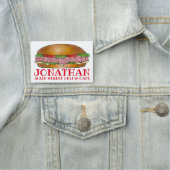 Porte-nom Ham Cheese Deli Sous-marin Hoagie Sandwich Deli (En situation)