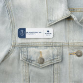 Porte-nom Healthcare Professional Bilingual Medical Modern (En situation)