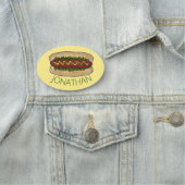 Porte-nom Hot Dostard Ballpark Snack Bar Restauration rapide (En situation)