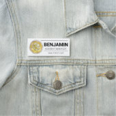 Porte-nom Hummus Houmous Chickpeas Café Méditerranéen (En situation)