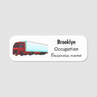 Illustration de camion roumain