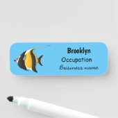 Porte-nom Illustration de l'idole mauresque (En situation)