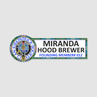 Porte-nom INSIGNE DE NOM CKS pour Miranda