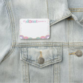 Porte-nom Insigne de nom de donut (En situation)