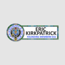 INSIGNE NOM CKS #016 ERIC KIRKPATRICK