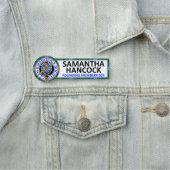 PORTE-NOM INSIGNE NOM CKS #024 SAMANTHA HANCOCK (En situation)