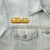 Porte-nom Jack-o'-lantern Citrouille Patch Halloween (En situation)