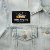 Porte-nom La Maison des Pompiers haunted (En situation)