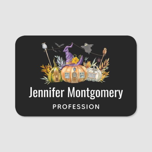 Porte-nom La Maison des Pompiers haunted (Devant)