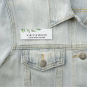 Porte-nom Landscape Designer  (En situation)