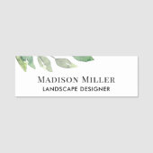 Porte-nom Landscape Designer  (Devant)