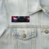 Porte-nom libellule rouge brillante (En situation)