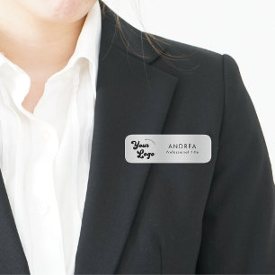 Porte-nom Logo Custom Modern